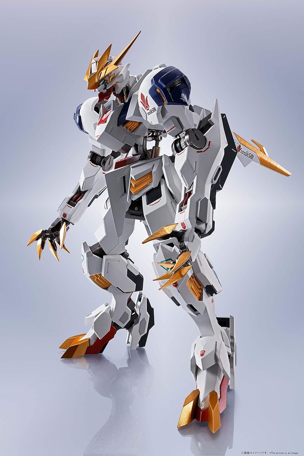 Metal Robot Spirits, Mobile Suit Gundam, Iron-Blooded Orphans [Side MS] Gundam Barbatos Lups Rex Approx. 5.9 inches (150 mm), ABS & PVC & Die Cast Pre-painted Action Figure