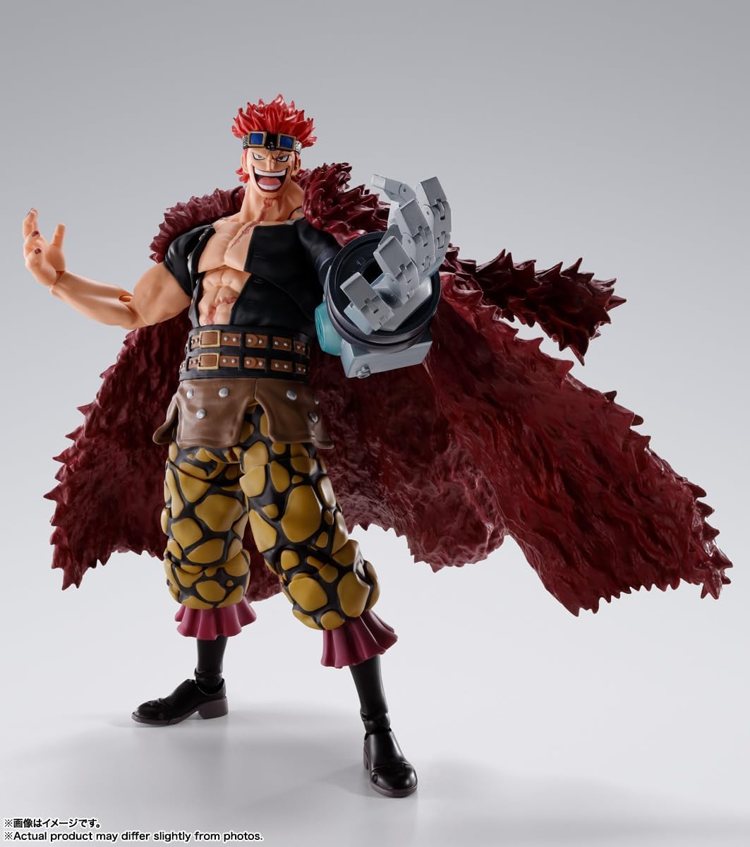 S.H. Figuarts ONE PIECE Eustace Kid - Onigashima Invasion - Approx. 7.1 inches (180 mm), PVC & ABS Pre-painted Action Figure