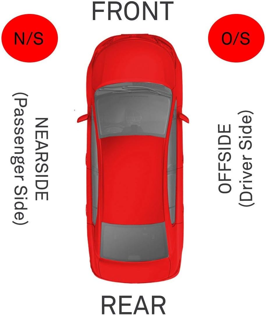 Toyota Genuine Parts Outer Mirror Cover LH (BLACK) Model Number 87945-74010-C0