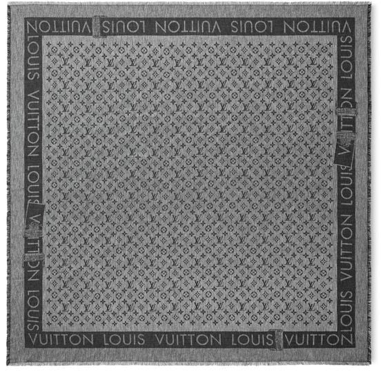 LOUIS VUITTON Lock And Go Denim Shawl - Image 2