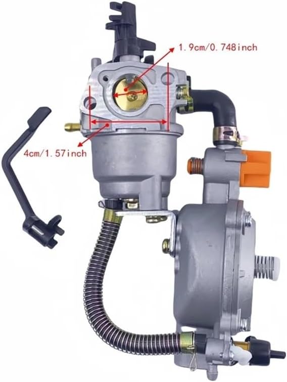 Dual Fuel Propane Kit Carburetor LPG Conversion Generator GX160 GX200 170F