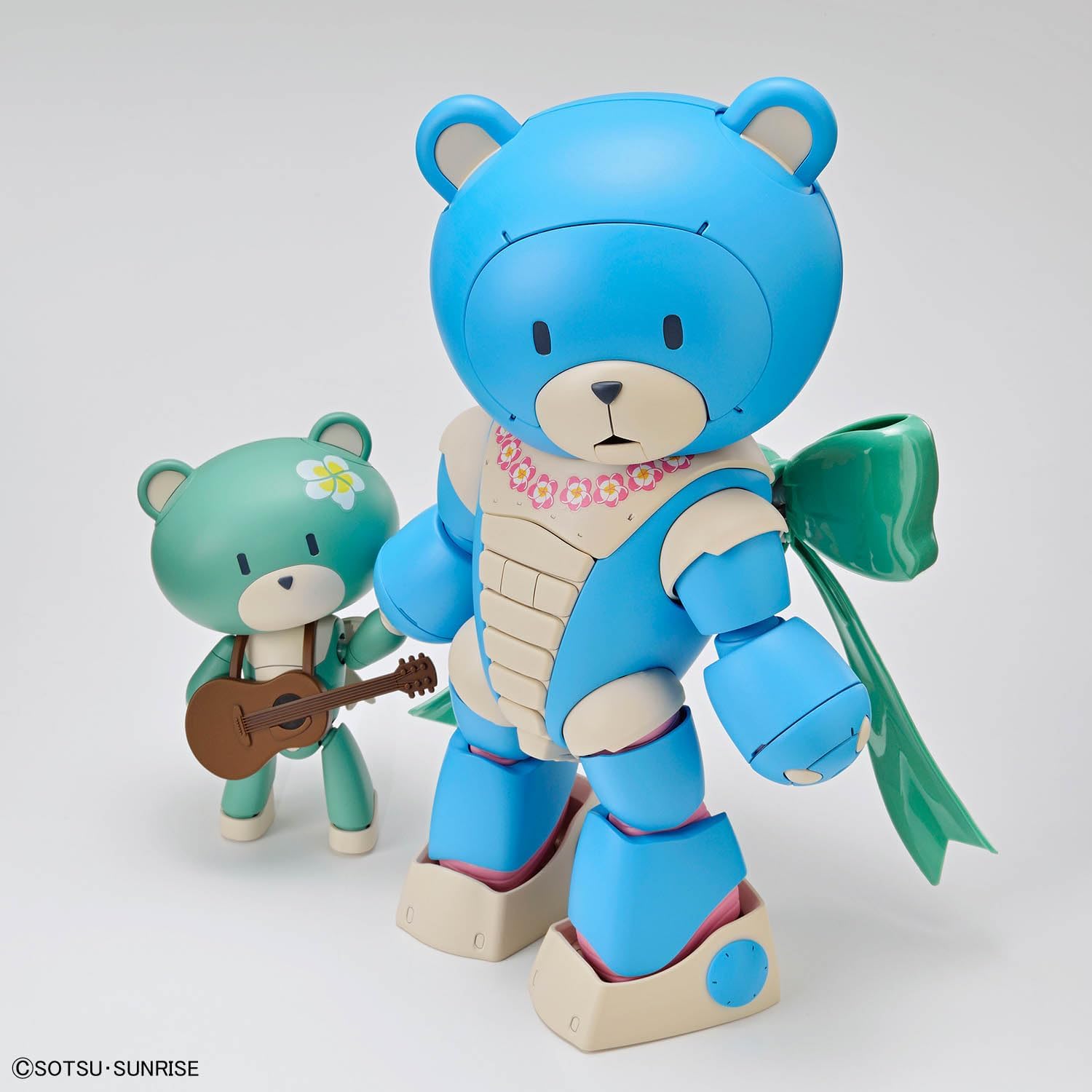 HG Gundam Build Metaverse Beargguyo Hana & Aloha Set, Color-Coded Plastic Model, 1/144 Scale