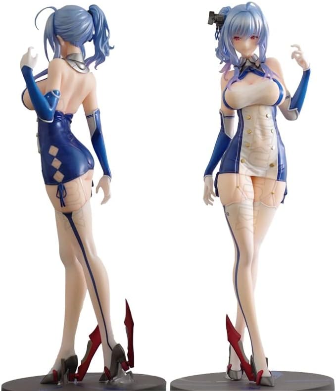 Handmade Removable Deluxe Edition Japanese Anime Removable Azur Lane USS St. Louis Alter Pretty Girl PVC Action Figure Toy Statue Adult Model Doll Decorative Statue Birthday Gift 28cm