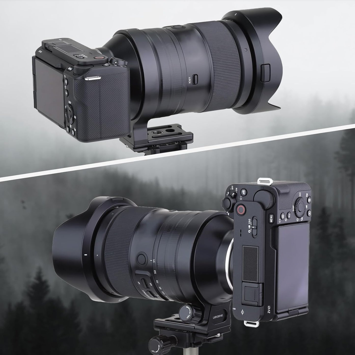 Haoge LMR-SM140 Ring Tripod Socket for Sigma 100-400mm f/5-6.3 DG OS HSM Contemporary Super Telephoto Zoom Lens Compatible with Arca-Swiss Plate Head