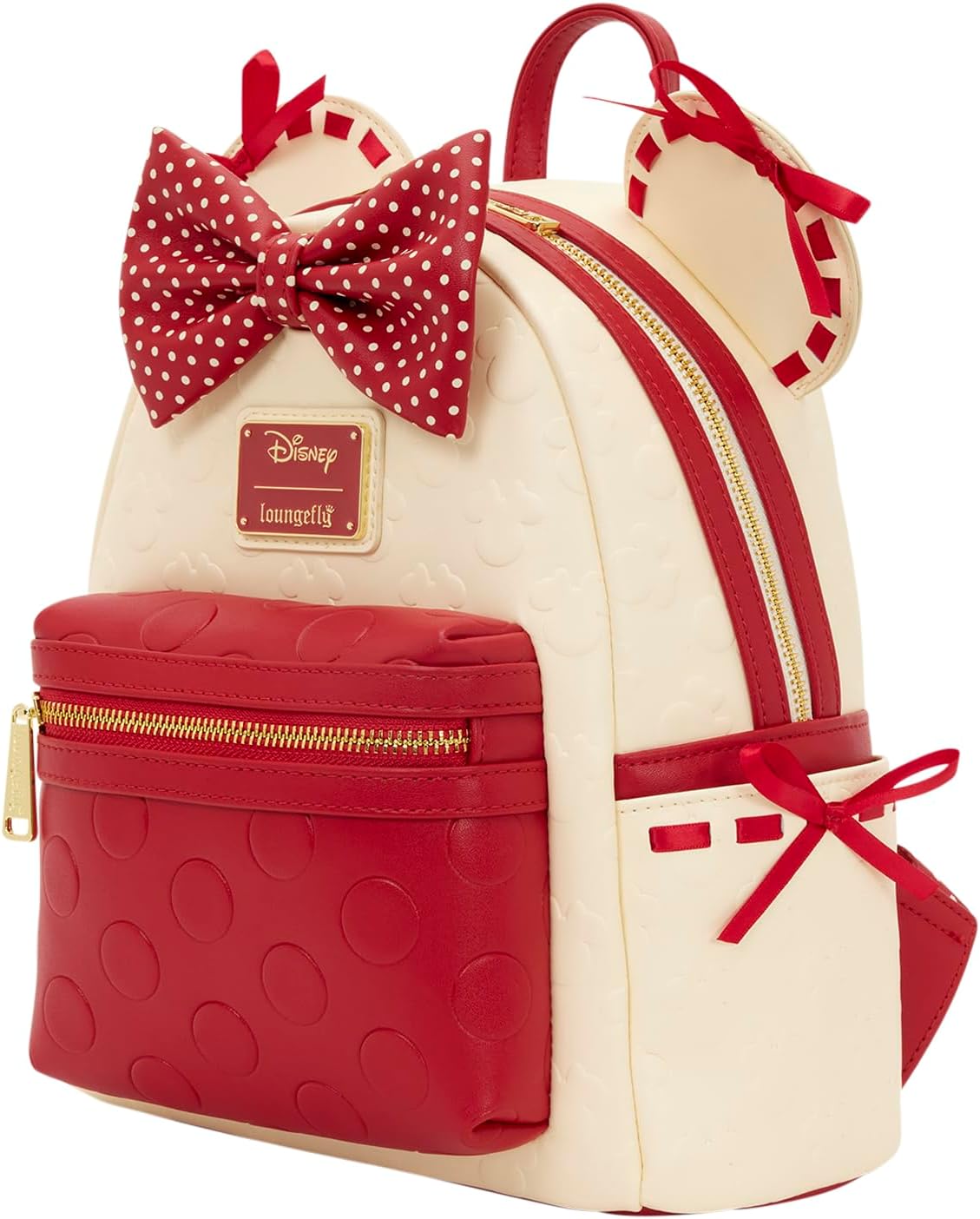 Loungefly Disney Minnie Mouse Rock The Dots Mini Backpack