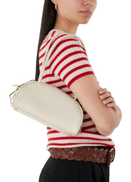 MIU MIU Small Beau half-moon leather bag - Image 2