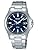 Seiko Selection Men's Solar Watch, silver/blue, Bracelet Type