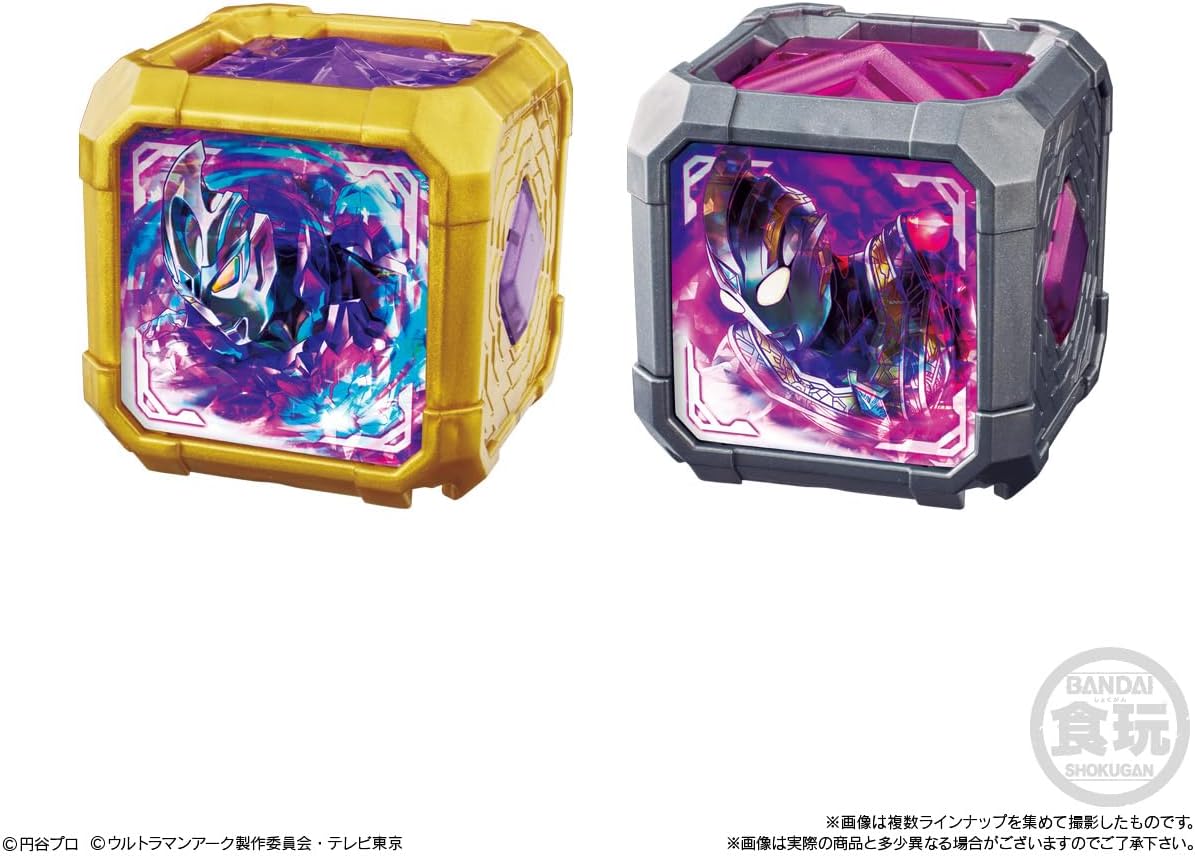 BANDAI SG Arc Cube 02 (Set of 10) Candy Toy & Chewing Gum (Ultraman Series)