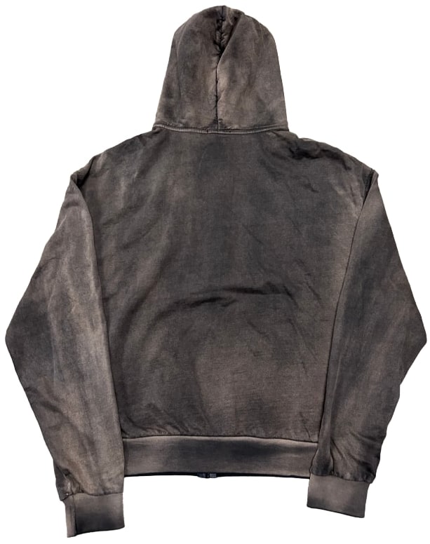 BOSSI 'PINK/WHITE' RHINESTONE ZIP-UP HOODIE