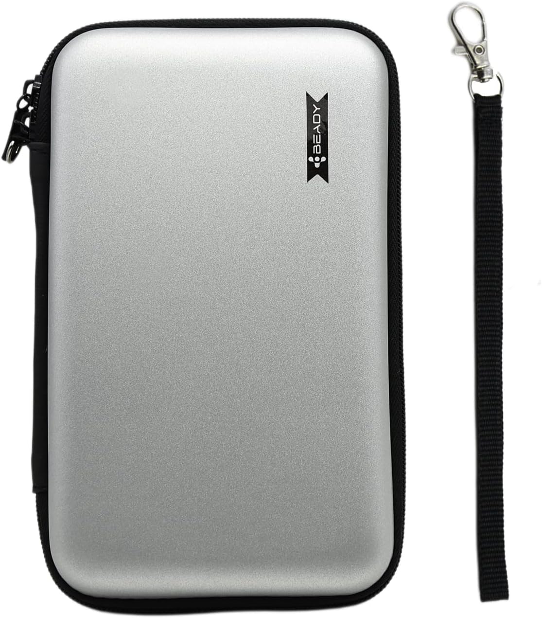 BEADY ニンテンドー NEW3DS XL、NEW3DS LL、3DS XL、3DS LL対応収納ケース 任天堂ビデオゲームコンソールのストレージケース シルバーグレー
