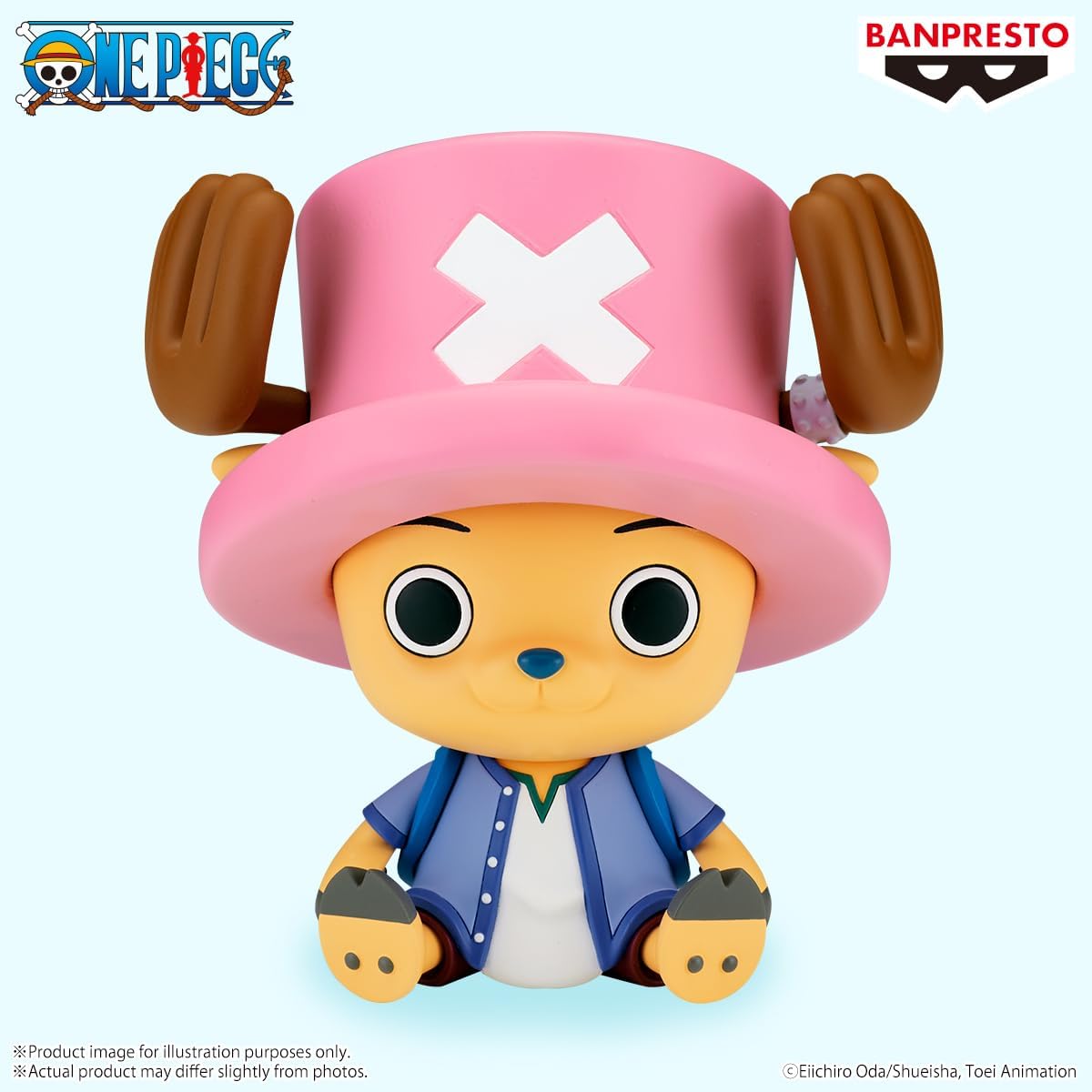 Banpresto Chopper One Piece Action Figure Soft Vinyl Mates Alabaster Ver.4 inches (11 cm) BP89725P Multicolored Collectible Figure Perfect for Anime Fans