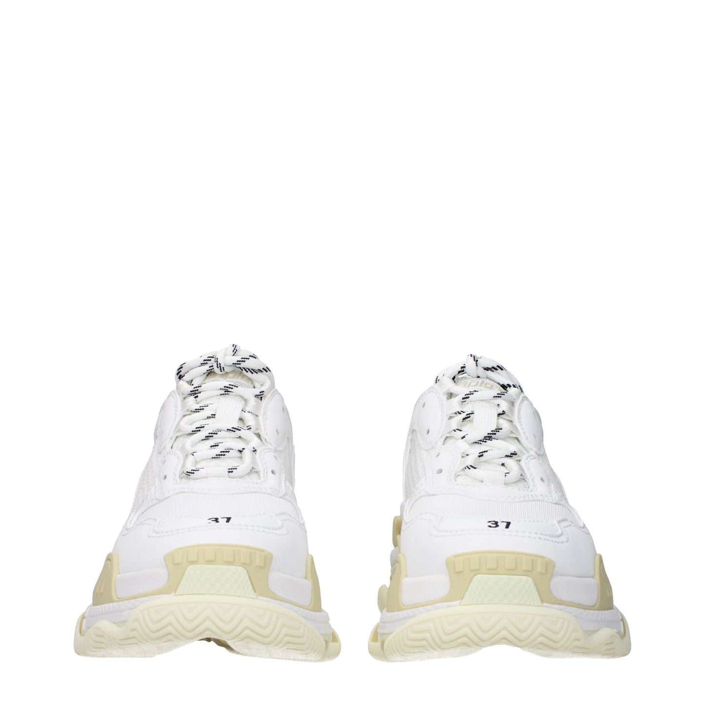 Balenciaga バレンシアガスニーカートリプル S 女性の白い布 - Image 2
