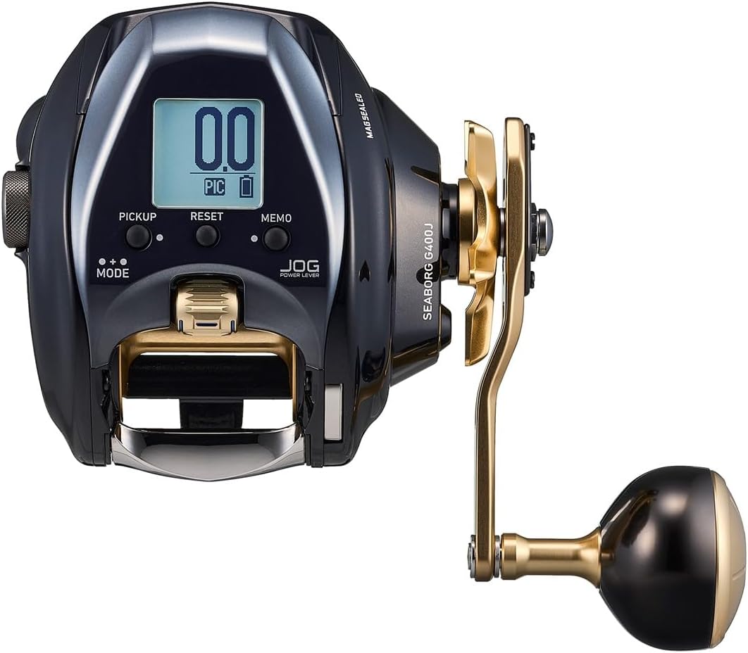 Daiwa Seaborg G400J/G400JL Electric Reel (Compatible with Electric Jigging) Right/Left Handle, Various (2024 Model)