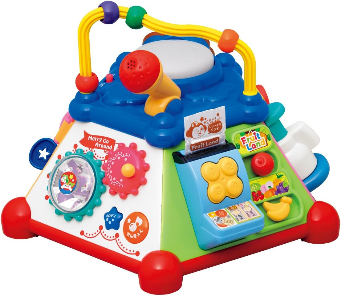 Toyroyal Fun and Educational! Addictive Box (Educational Toy/Finger Play/Development) Original Color (Sound/Sparkling Light) 0 Years, 1 Year, 2 Years Baby Toy Looping