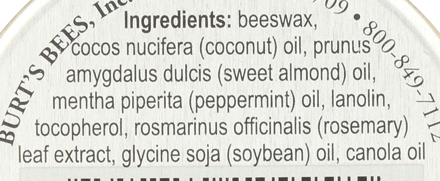 BURTS BEES - Bálsamo labial de cera de abejas, 0.3 onzas