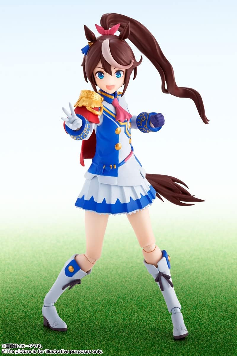 S.H. Figuarts Uma Musume Pretty Derby Tokai Teio Approx. 4.9 inches (125 mm), ABS & PVC Pre-painted Action Figure