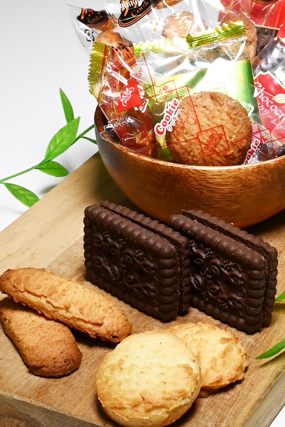 Commercial Use Cookie Assortment Individually Wrapped 【Long-selling Nostalgic Flavor Cookies in Large Capacity】 Snacks Individually Wrapped Sennari Shokai [Tsumami-Kura] Mixed Cookies Individually