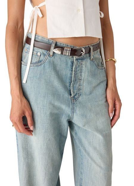DÉHANCHE Hollyhock silver-finished belt - Image 2