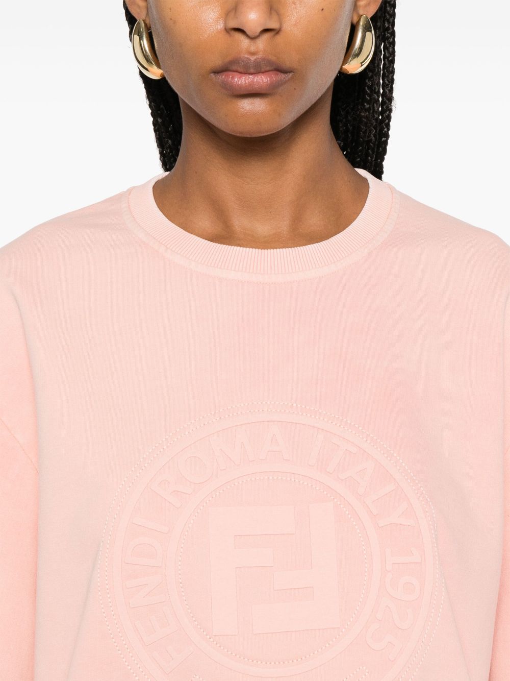 Fendi フェンディロゴコットンTシャツ - Image 2