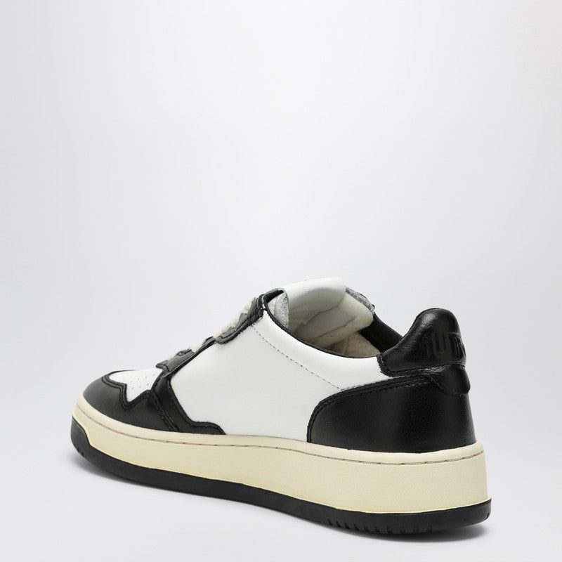 Autry Medalist Black/White Leather Trainer - Image 2