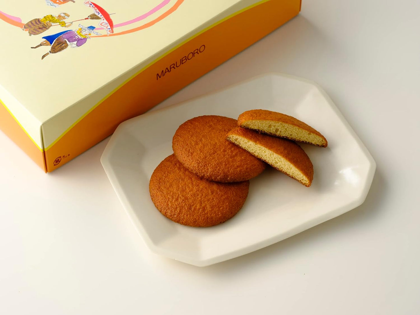 Settella Kyushu Famous Sweets Round Bouro Winter Gift Bouro 20-piece Set Saga Sweets Japanese Confectionery Gift Present