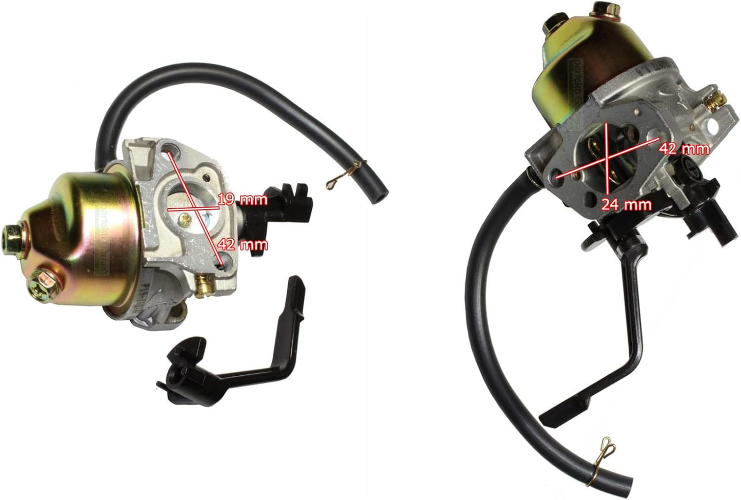 Einhell KCSE 2500、2501 / KCST 2502、2503 / KC 35 AE発電機と互換性があるキャブレター。