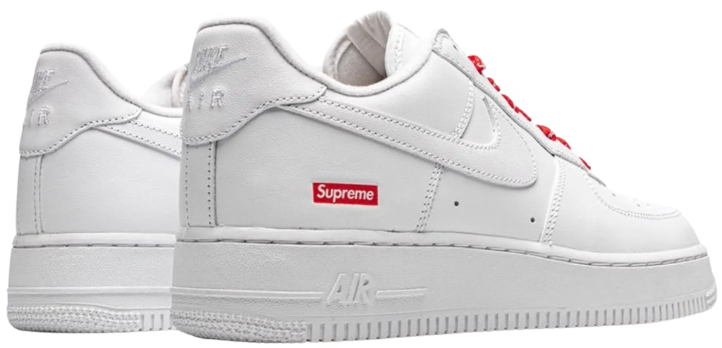 NIKE AIR FORCE 1 LOW SUPREME WHITE