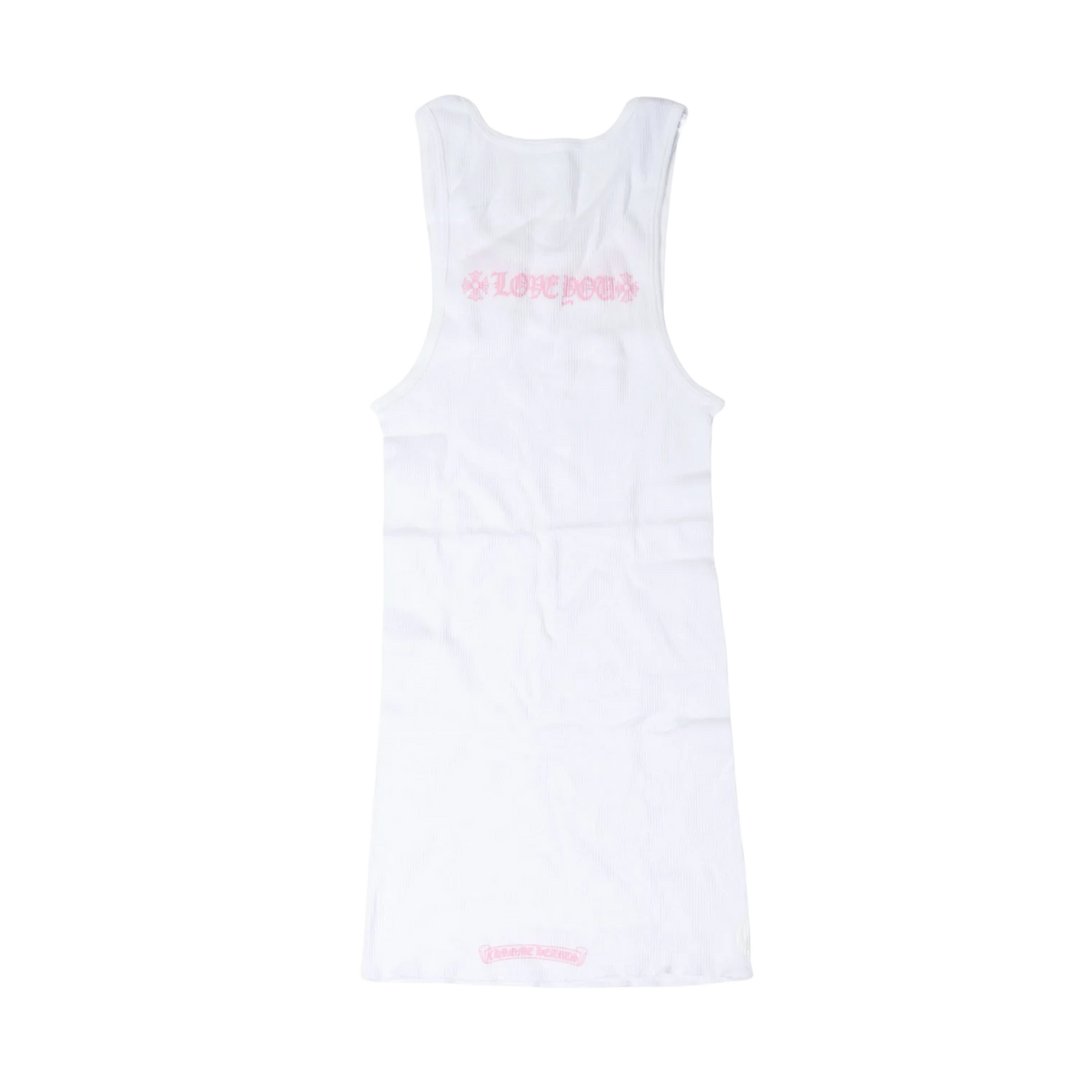 CHROME HEARTS 'LOVE YOU' TANK TOP