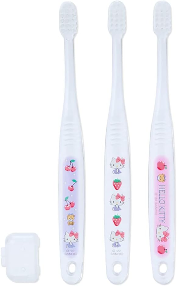 Sanrio 298816 Hello Kitty Toothbrush Set of 3