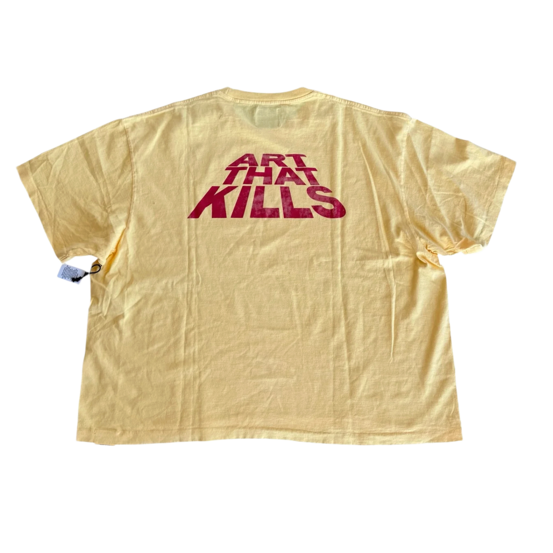 GALLERY DEPT 'YELLOW' ATK LOGO TEE