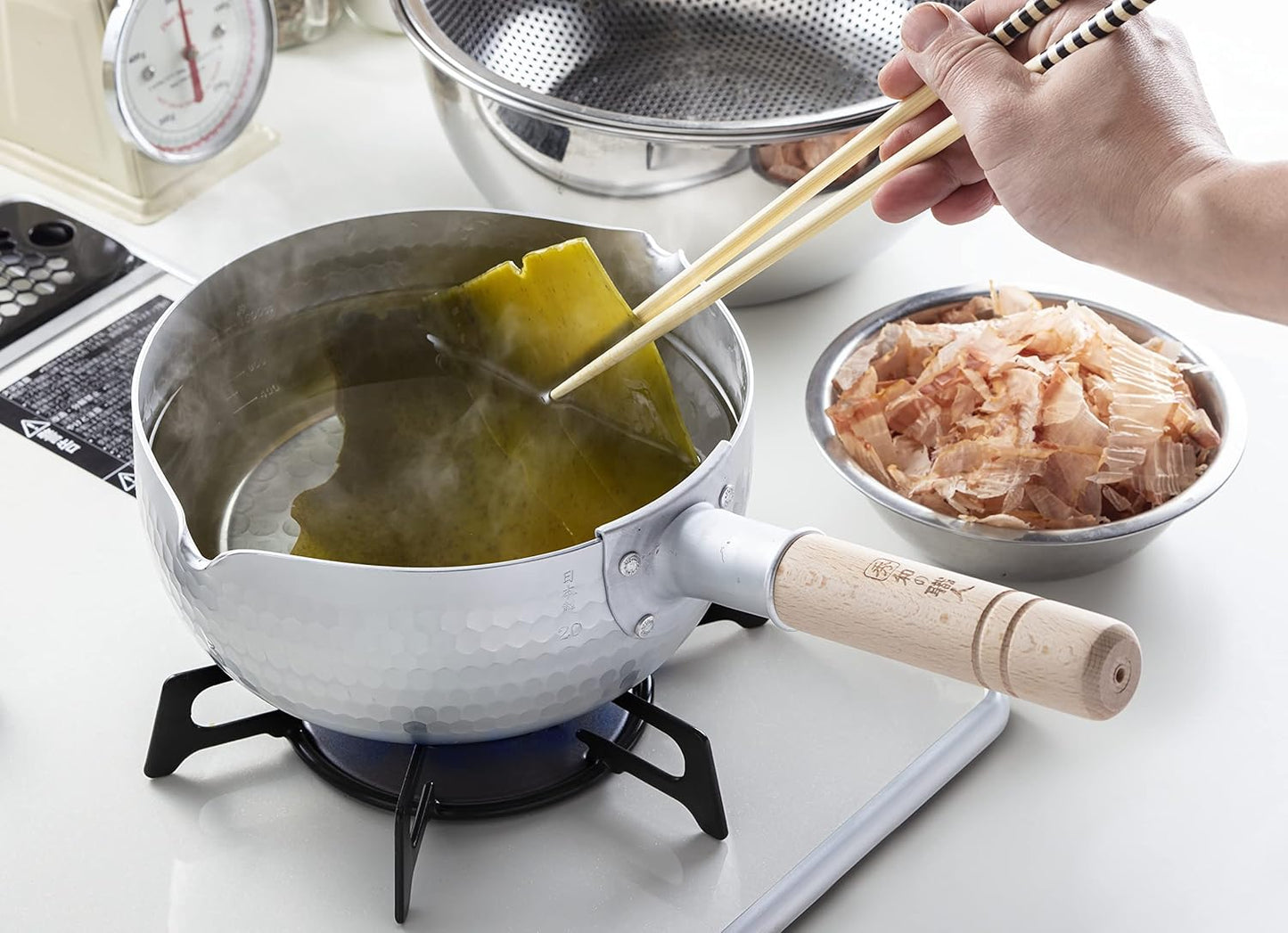 Taniguchi Metal Japanese Craftsman Deep Style Yukihira Nabe Pot, Made in Japan