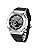 Casio G-Shock GM-2100-1ADR Analog-Digital 2100 Series World Time Quartz Men's Watch, multicolor (black / silver), Simple