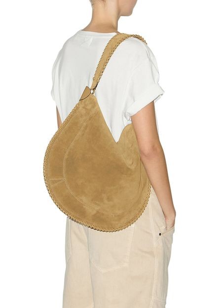ISABEL MARANT Oskan Hobo Soft shoulder bag with braided edges - Image 2