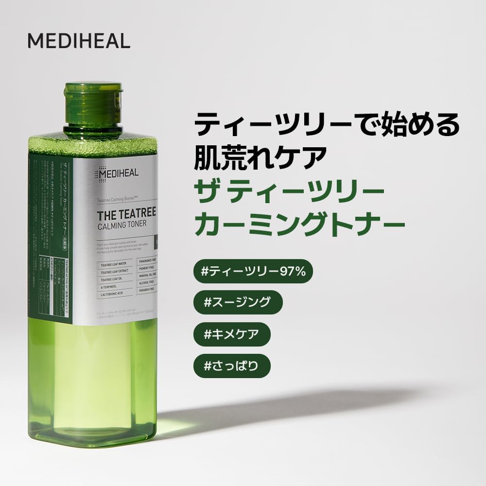 Mediheal The Teatree Calming Toner Lotion, 16.9 fl oz (500 ml)