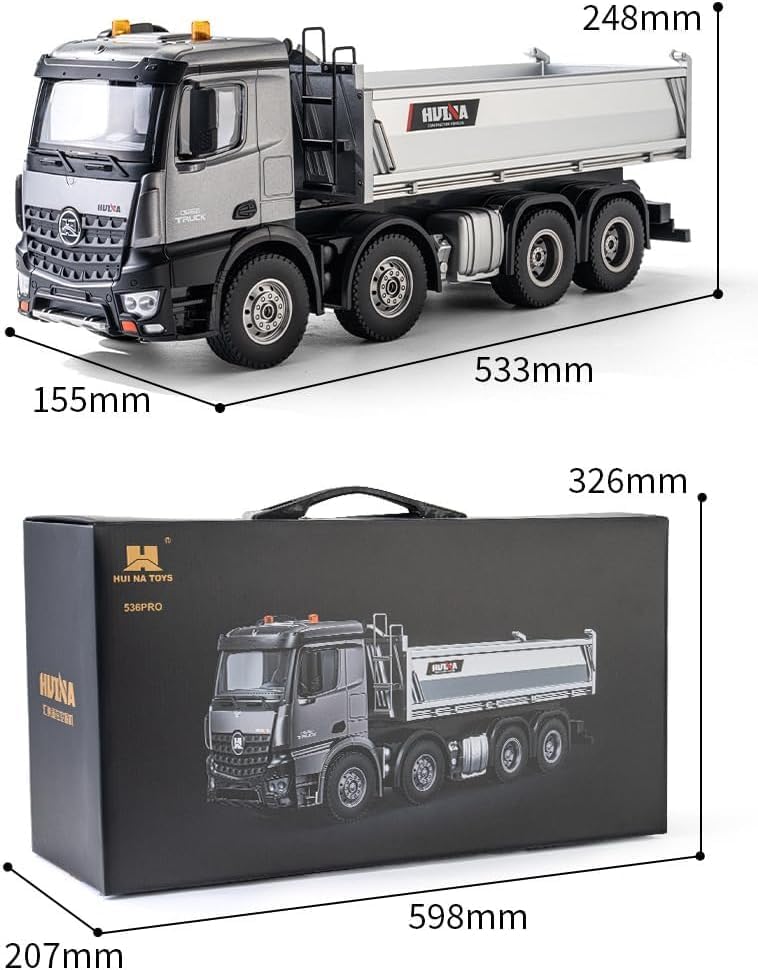 【合金アップグレード版】ラジコンダンプカー ラジコンカー エンジニアリング車両 こども向け 多機能 建設車両 RCカー 1/14 2.4GHz LEDライト搭載 最新超合金強化版 大型 室内遊び 男の子 誕生日 プレゼント 子供 贈り物