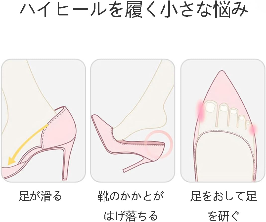 Shoe Size Adjustment Insoles Toe Adjustment Pad Pain Prevention Forefoot Pad Anti-Slip Soft Thickness (1 Double Black)