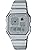 Casio Standard Analog Display Digital Wristwatch, Vintage Series, A130 Series, Unisex, Overseas Model, Silver x Metallic Gray A130WE-7A, Retro