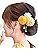 JZOON Hair Ornaments 3-Piece Set, Flowers, Yukata, Coming-of-Age Ceremony, Graduation Ceremony, Fireworks Display, Ping Pong Mom, Pearl, Hair Accessories, Cute, Long Sleeve Hakama, Coming-of-Age