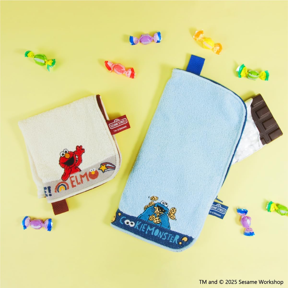 Dotto Pouch Sesame Street (Cookie Monster)