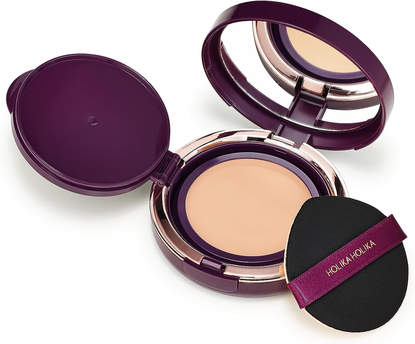 Holika Essence BB W Station Echra, 0.6 oz (18 g), Set of 2 SPF50+ PA++ Holika Wdation Foundation, BB Cream, Light Reflective, Korean Cosmetics