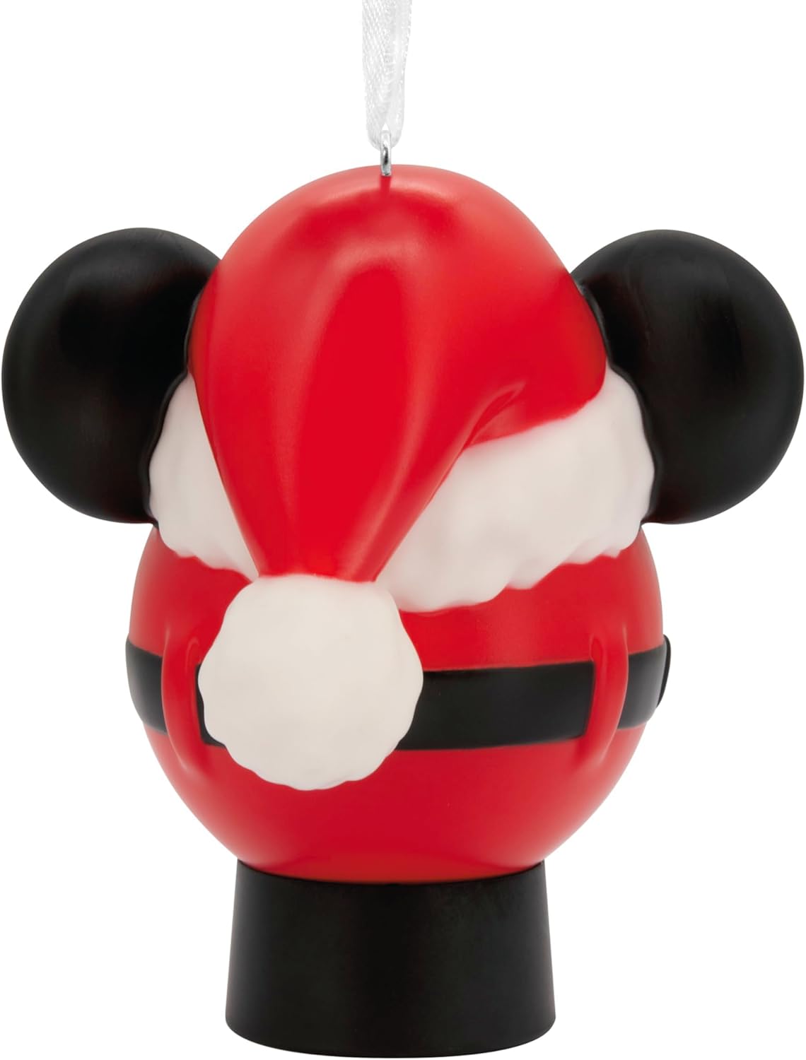 Hallmark Disney Mickey Mouse Icono con Sombrero de Santa Adorno Navideño Colgante con Luz