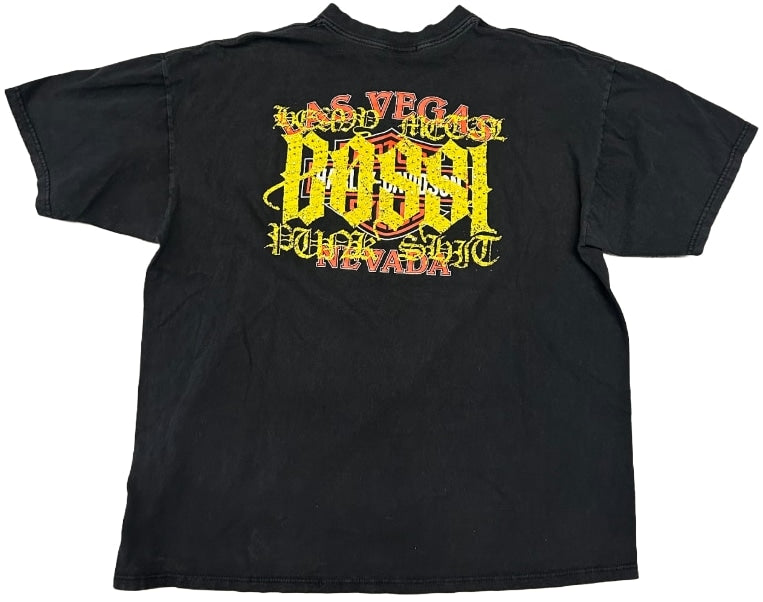BOSSI 'LEGENDS ARE FOREVER EAGLE' RHINESTONE VINTAGE TEE