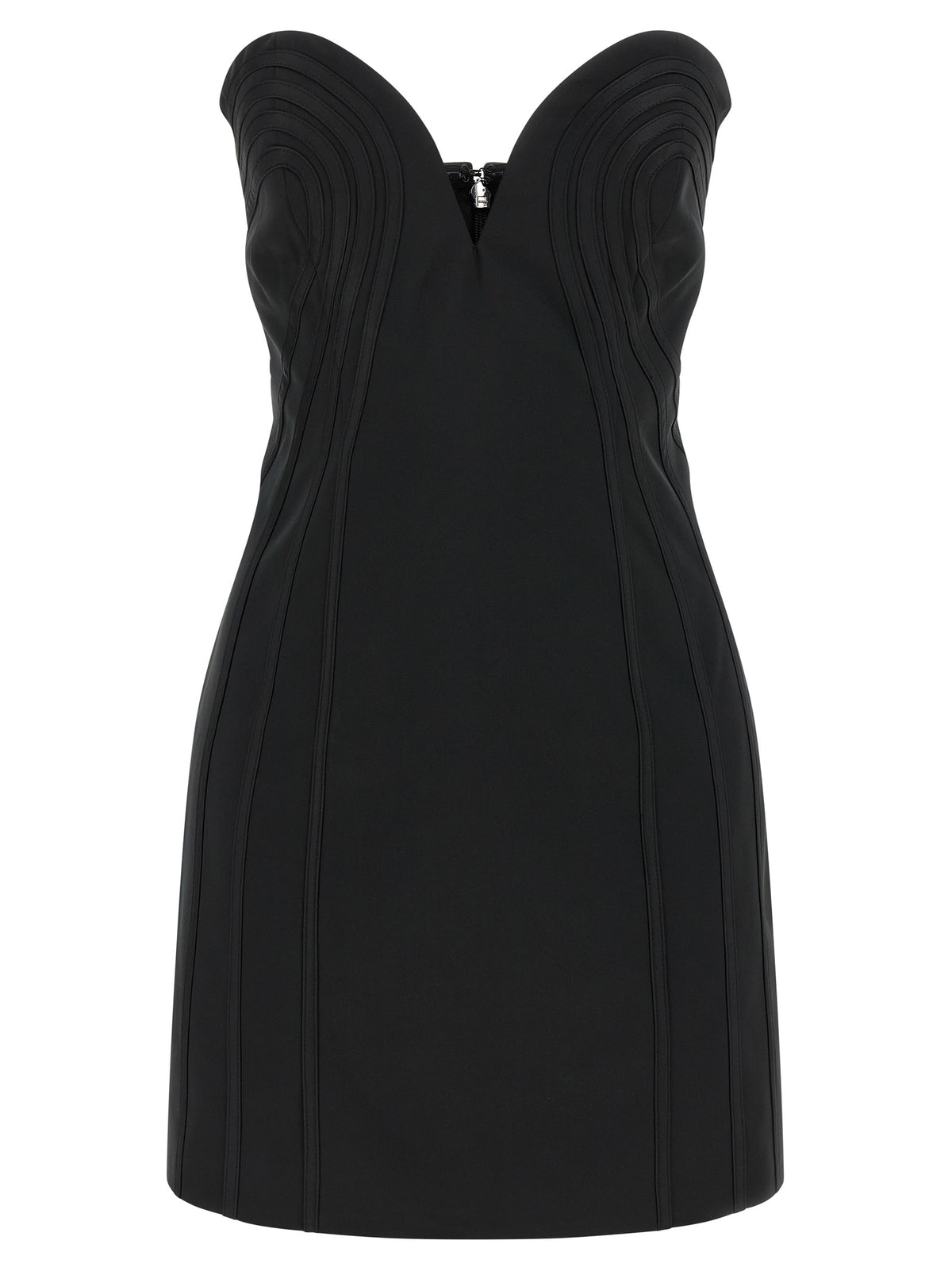 Rotate Birger Christensen「Satin Mini」ドレスを回転させます - Image 2