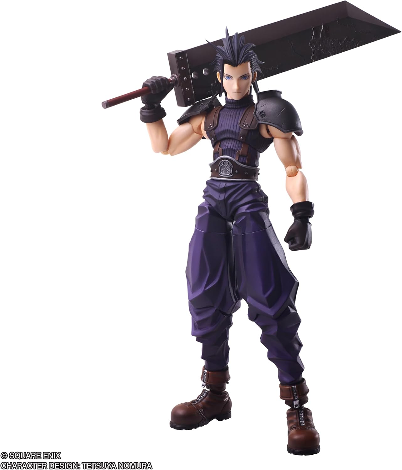Final Fantasy VII BRING ARTS Zachs Fair PVC Pre-Painted Action Figure