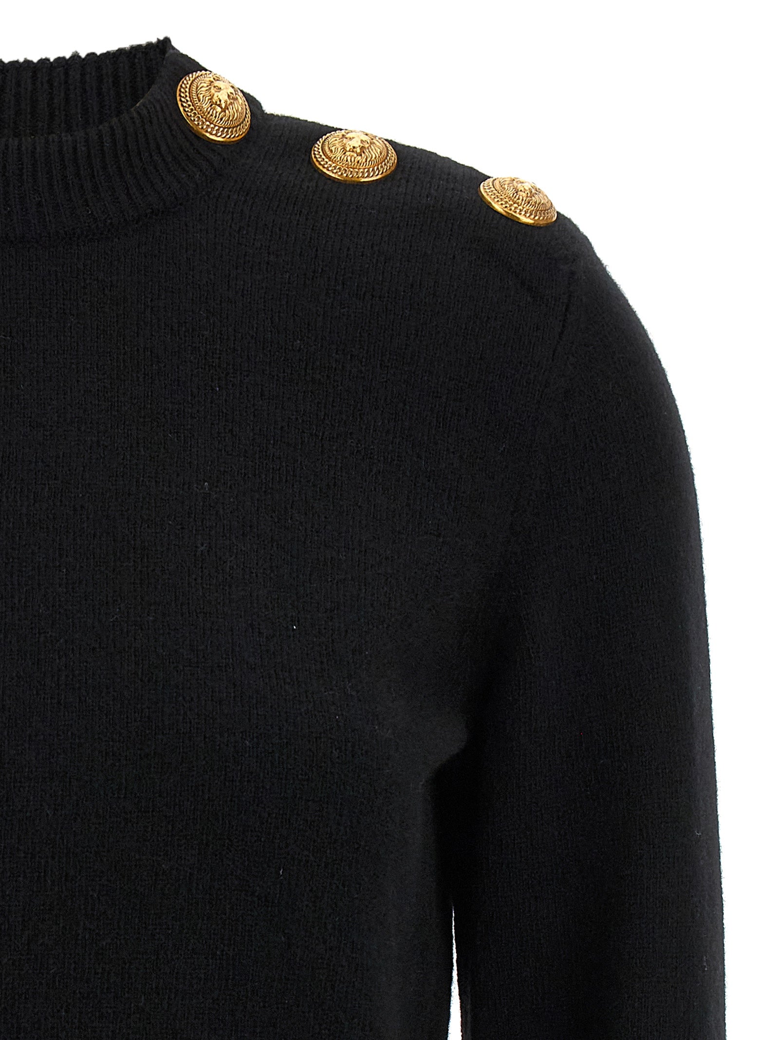 Balmain Eco Cashmereボタンセーター - Image 2