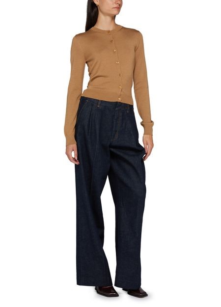 LOEWE カシミヤ・シルク製 ドレープカーディガン - Image 2