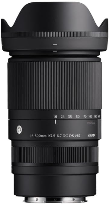 Sigma 16-300mm F3.5-6.7 DC OS Contemporary Lens (Canon RF Mount)