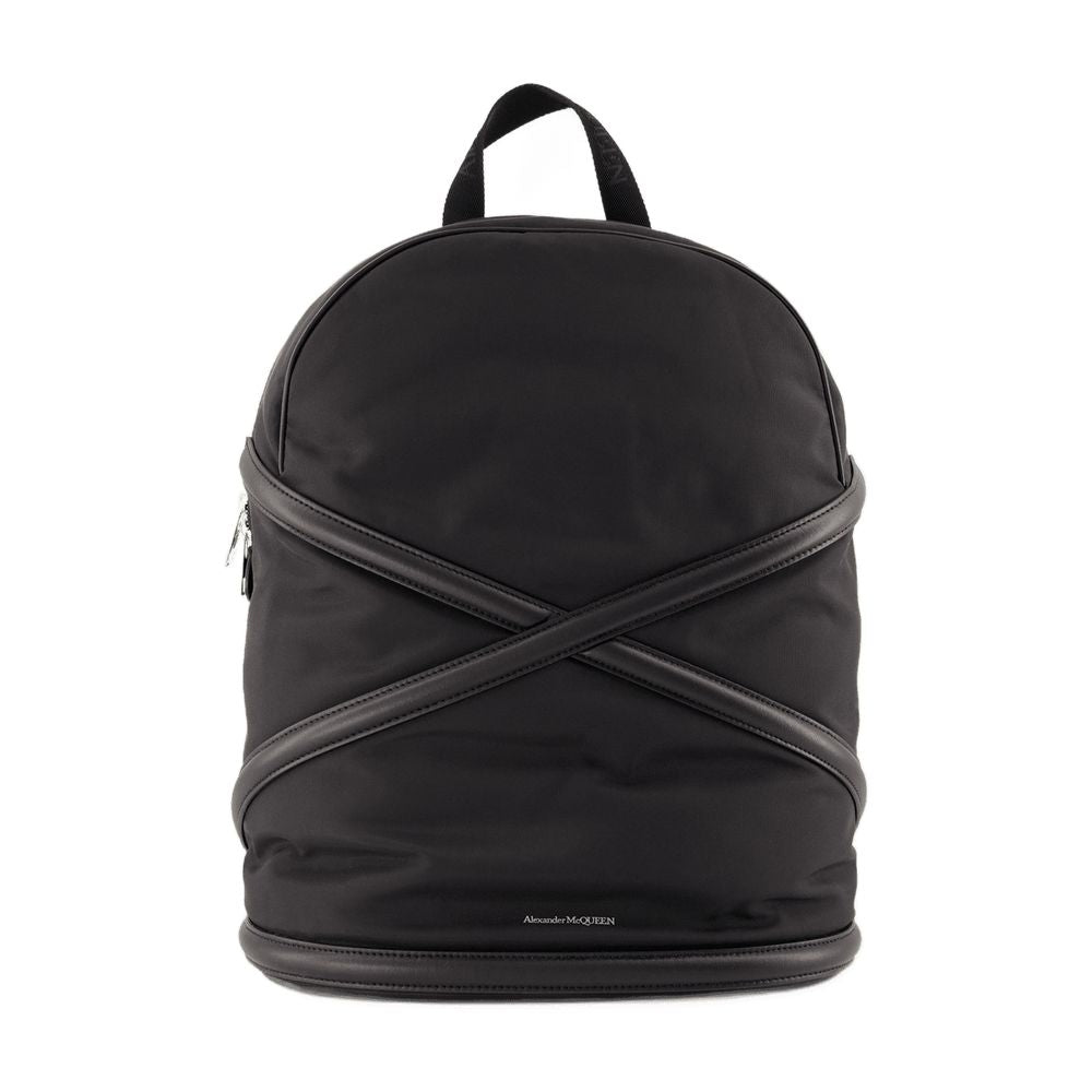 Alexander バックパックアレクサンダーマックイーンブラックレザー - Image 2