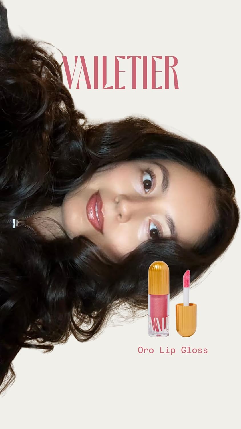 Brillo de labios brillante (Oro)