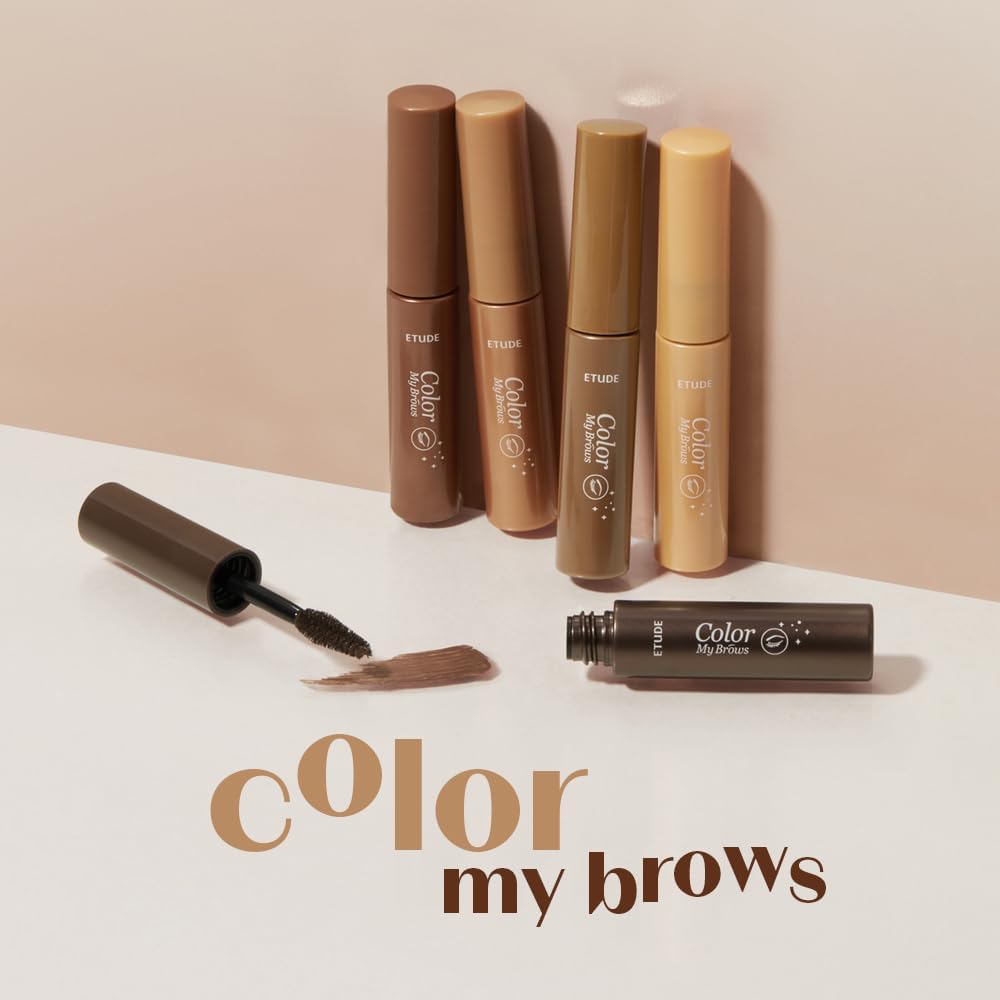 ETUDE Color My Brow Mascara, Blondie Brown / Eyebrow Mascara / Eyebrow